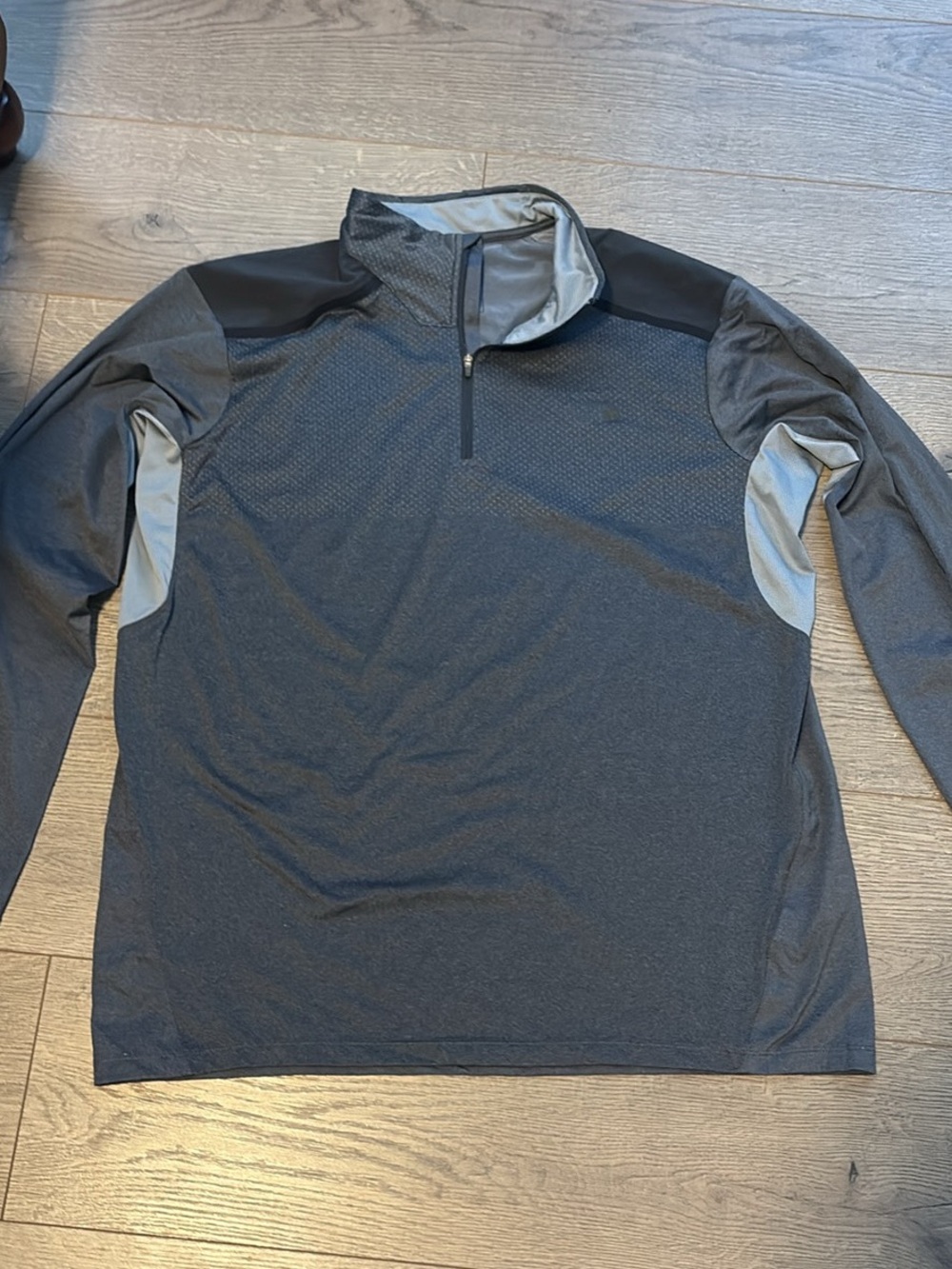 The North Face Men's Dark Gray Quarter-Zip Performance Jacket